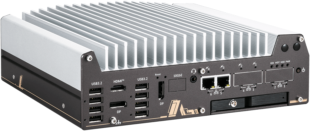 Rugged Embedded: Performance_Box-PC_GOLUB 11002LP | Barebone [1x 2.5GigE, 1x GigE]