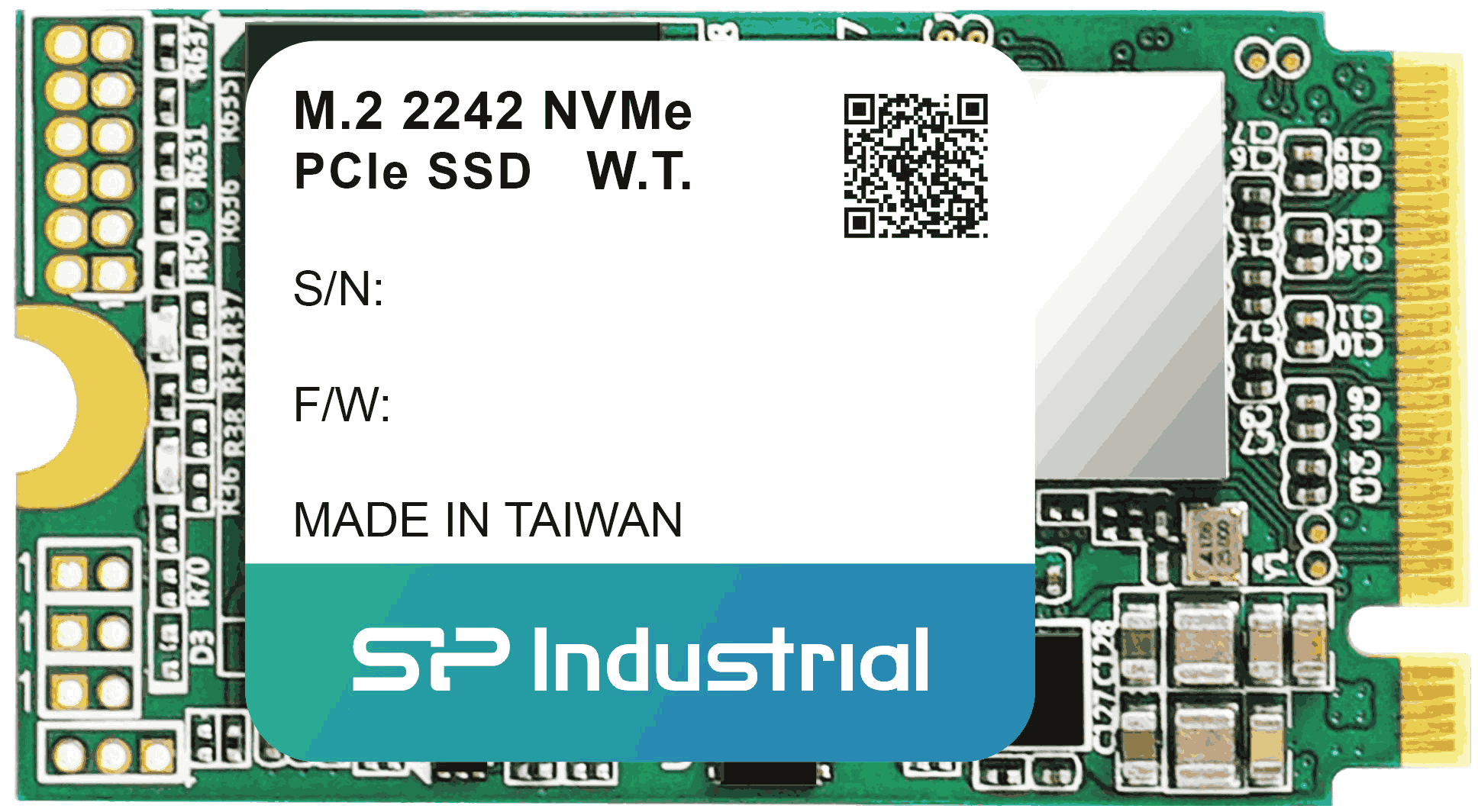 APROtech GmbH_Components_Accessories_M.2 2242 (NVMe PCIe Gen. III x4) W.T. SSD, TLC [-40°C ~ 85°C] - 128GB