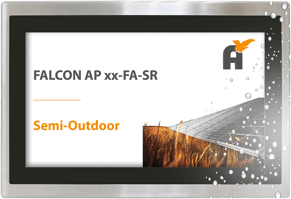 Touch-Monitore: Panel Mount_Touch-Monitor_FALCON AP xx-FA-SR [Semi-Outdoor]
