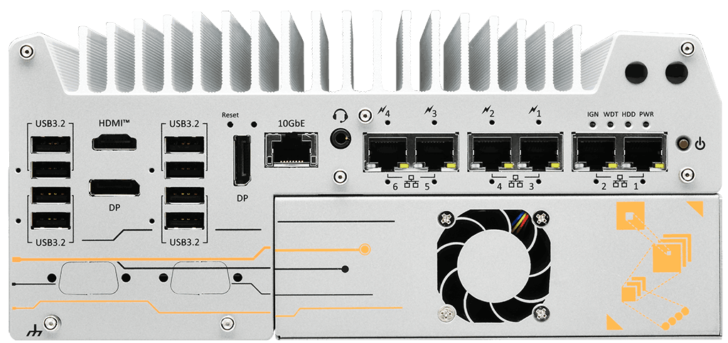 Rugged Embedded: Performance_Box-PC_CamCollect® 11160 | Barebone [5x 2.5GigE, 1x GigE, 4x PoE+]