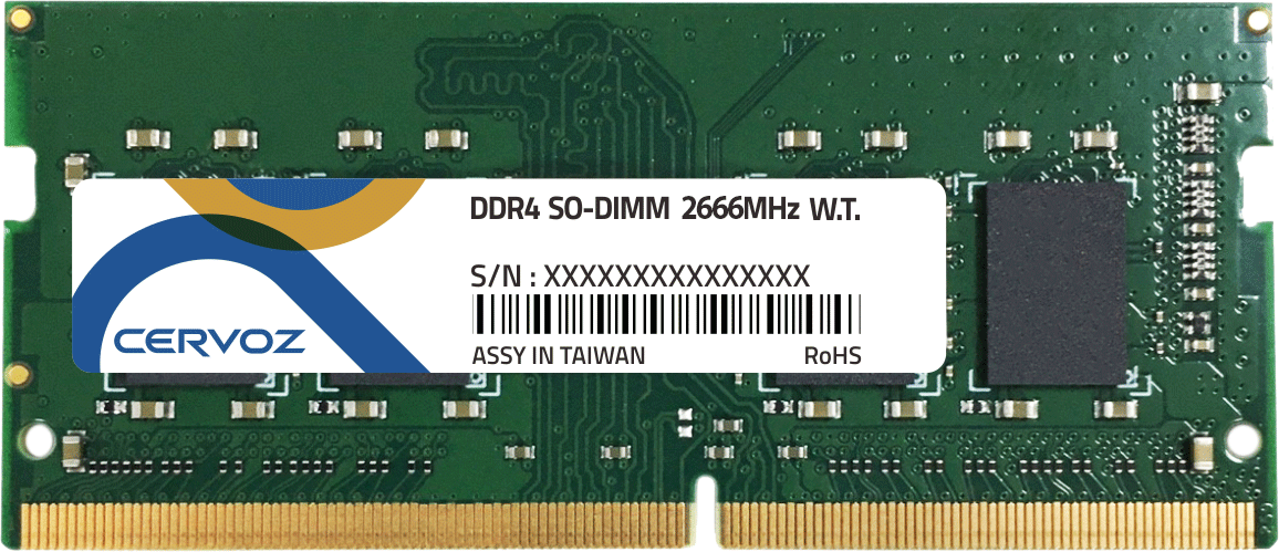 Systemkomponenten [kein Direktverkauf] _Components_Accessories_W.T. | DDR4-2666, SO-DIMM [-40°C ~ 85°C] - 8GB