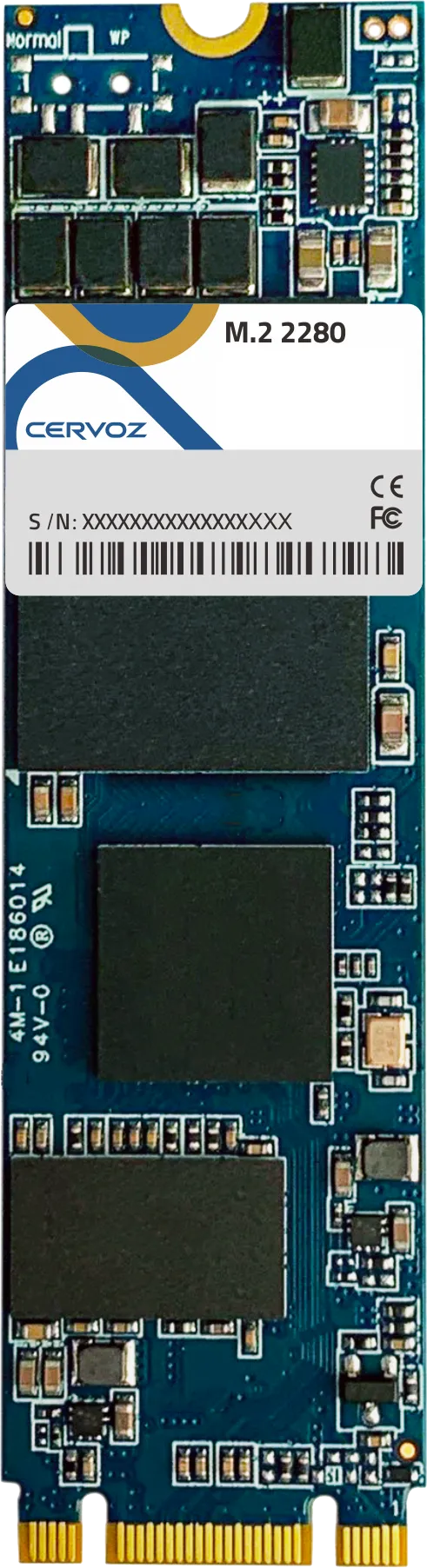Systemkomponenten & Zubehör_Components_Accessories_M.2 2280 (SATA III) SSD, TLC [PLP, 0°C ~ 70°C] - 256GB