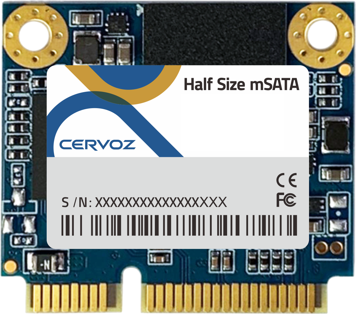 Systemkomponenten & Zubehör_Components_Accessories_mSATA mini (MO-300B) SSD, TLC [0°C ~ 70°C]