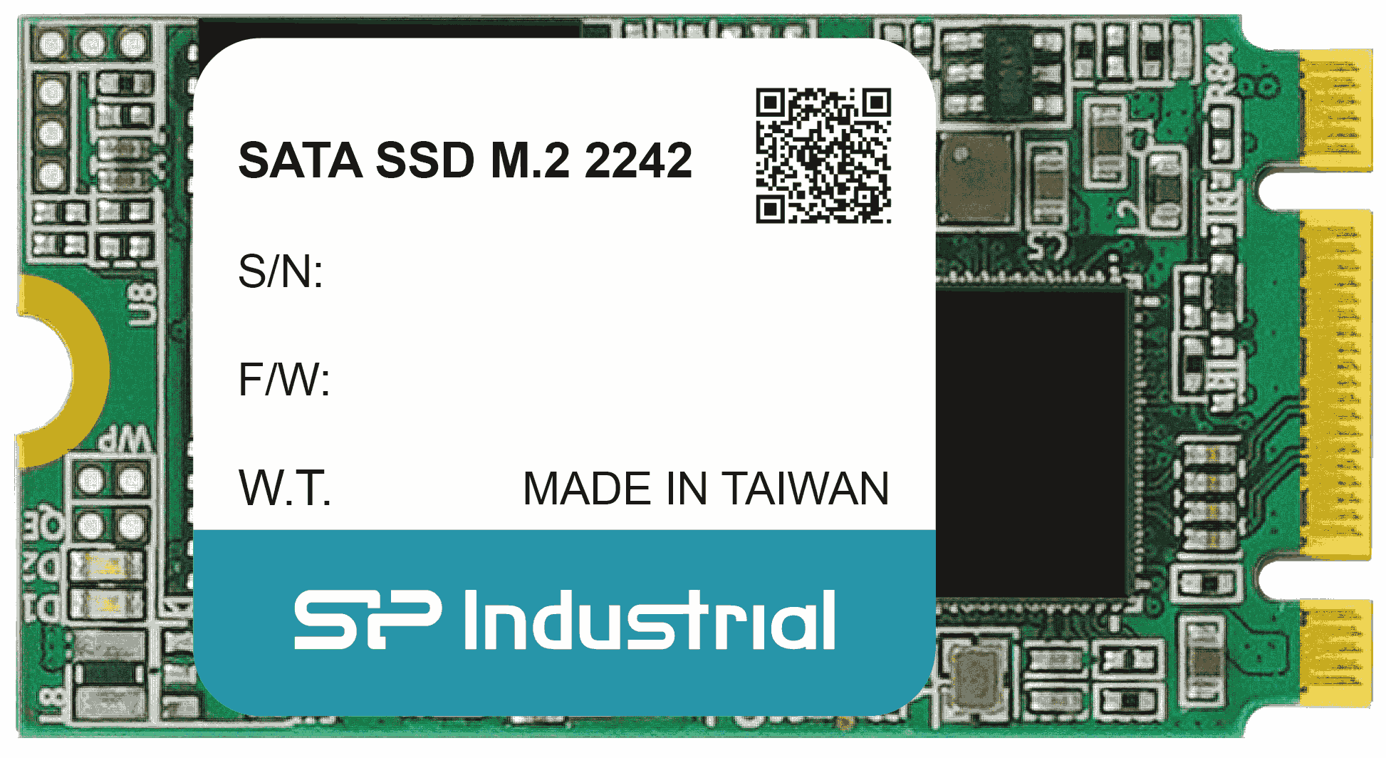APROtech GmbH_Components_Accessories_M.2 2242 (SATA III) W.T. SSD, TLC [-40°C ~ 85°C] - 128GB