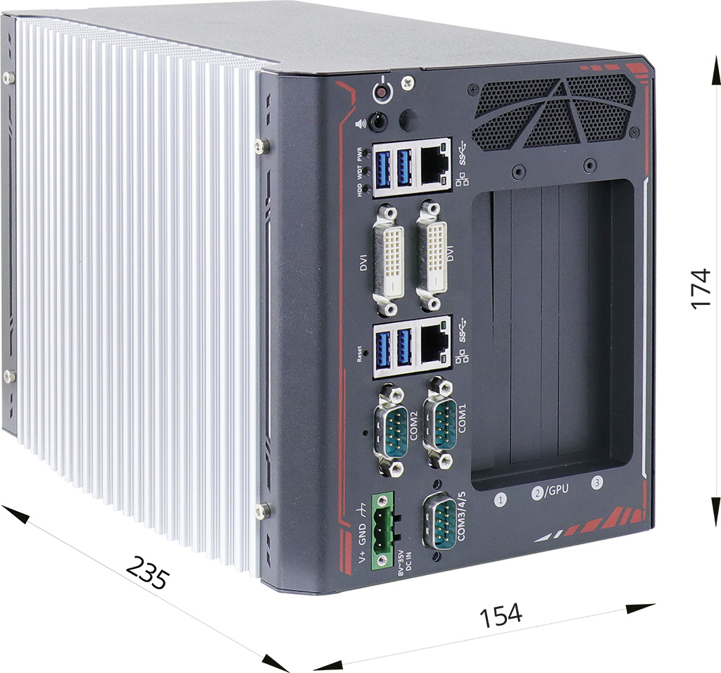 Rugged Embedded: Essentials_Box-PC_CamCollect® 8003
