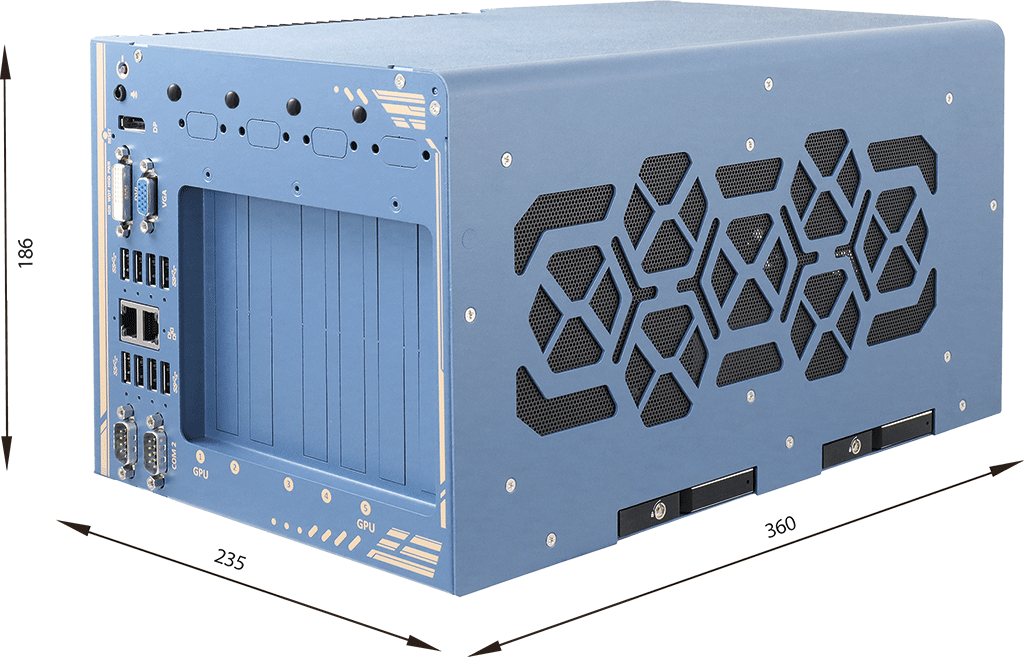 Rugged Embedded: Performance_Box-PC_CamCollect® 8208