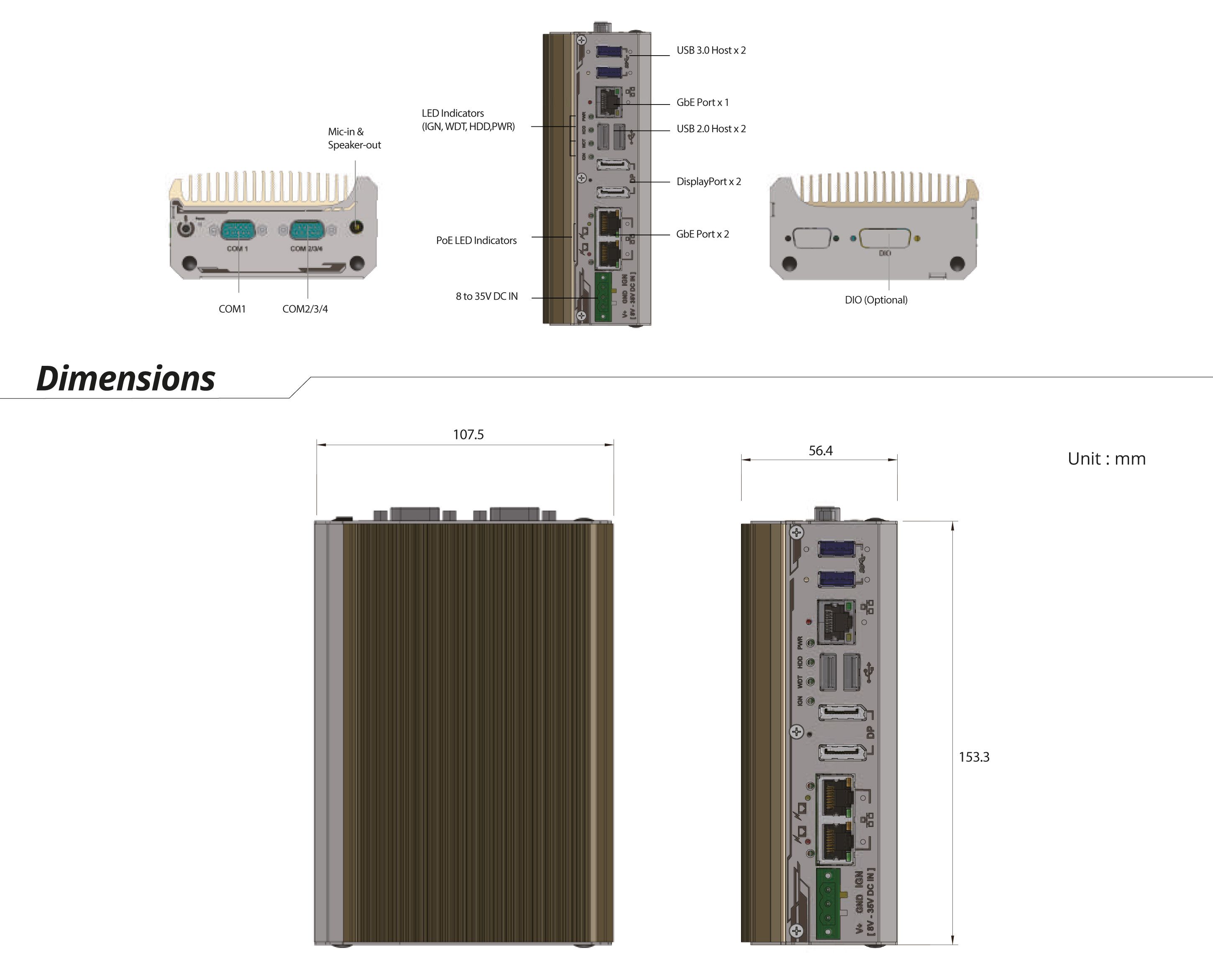 APROtech GmbH_Box-PC_GOLUB 400 | Intel® Atom® x6425E [3x 2.5GigE, 2x PoE+]