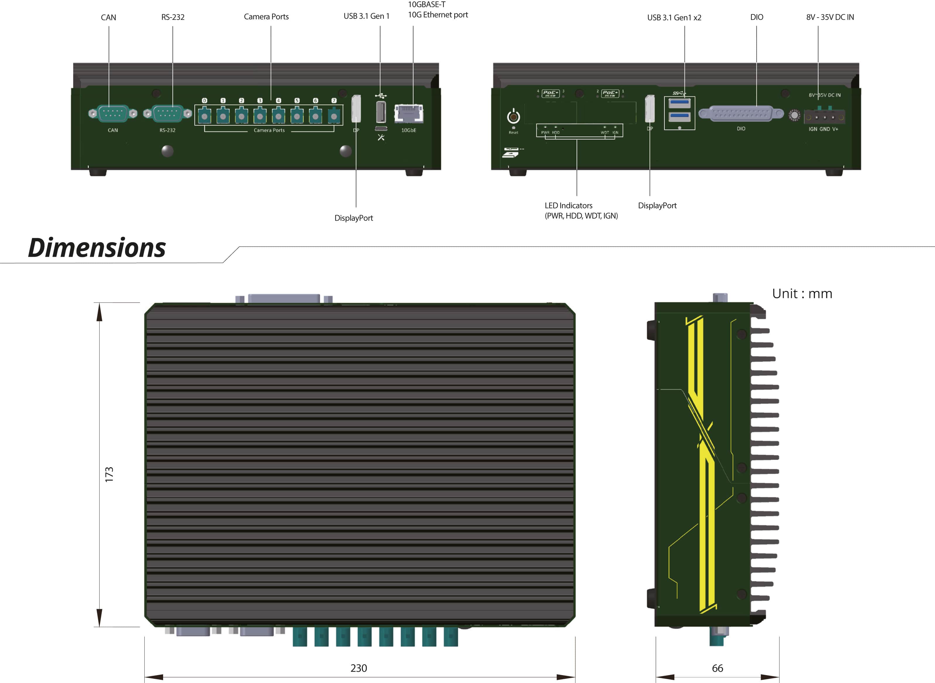APROtech GmbH_Box-PC_CamCollect® 110V | NVIDIA® Jetson AGX Xavier™