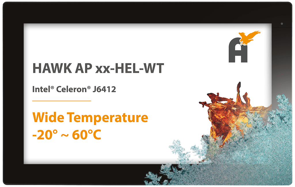 PPCs: Panel Mount_Panel-PC_HAWK AP xx-HEL-WT [-20°~60°C]