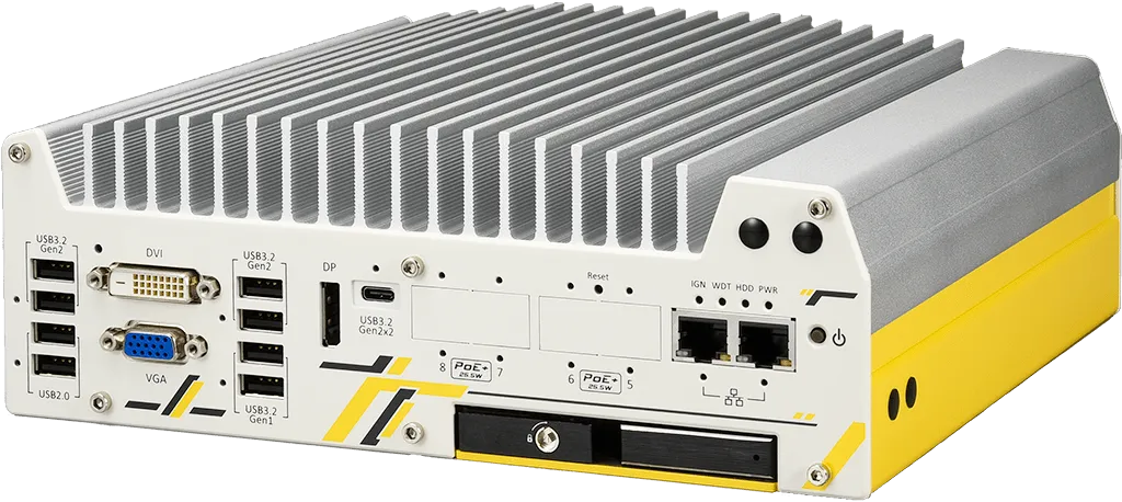 Rugged Embedded: Performance_Box-PC_GOLUB 9104VTC | Barebone [4x PoE+]