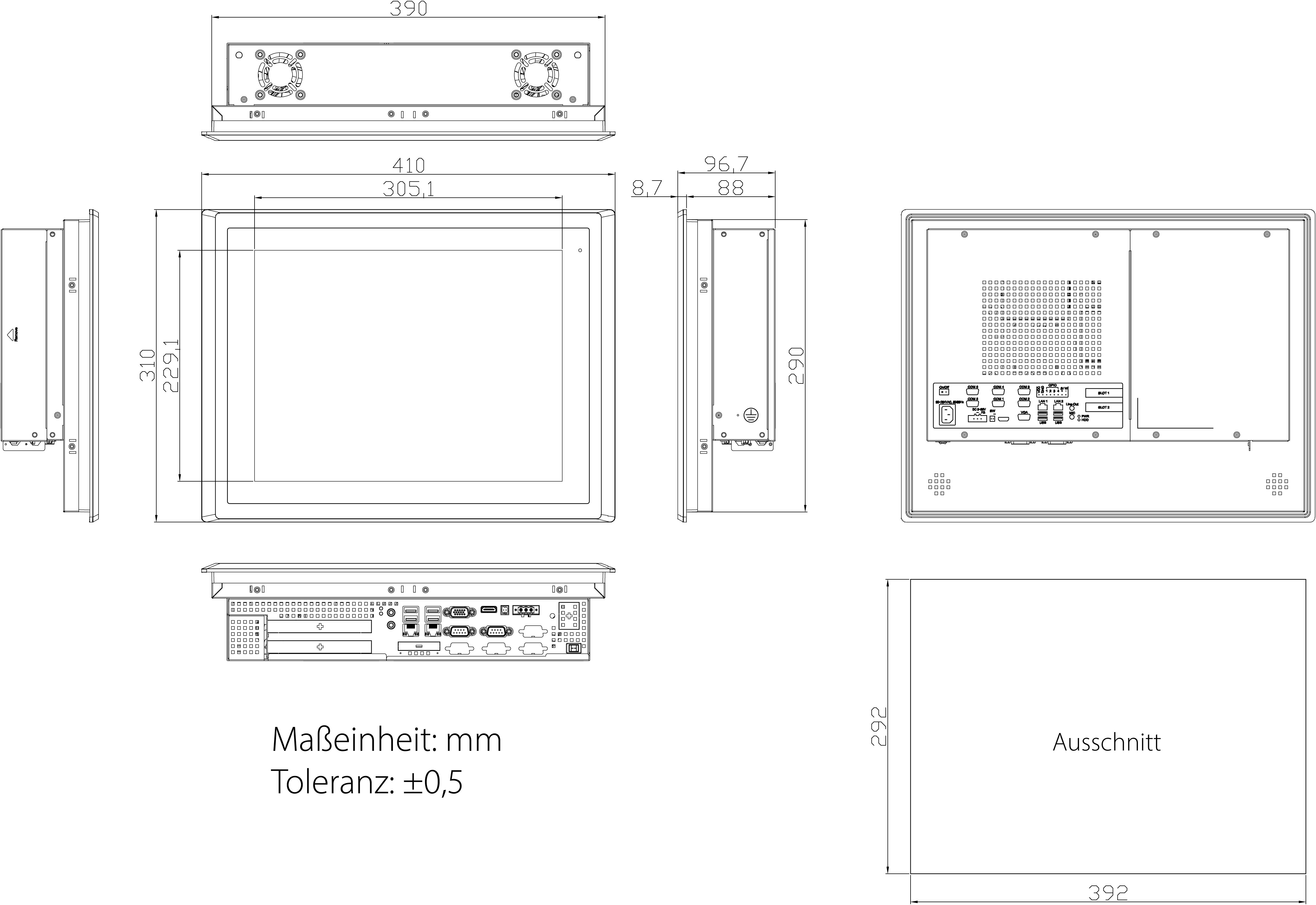 End-of-Life (EOL)_Panel-PC_HAWK AP 15-KA [Aluminium silver, RTW]