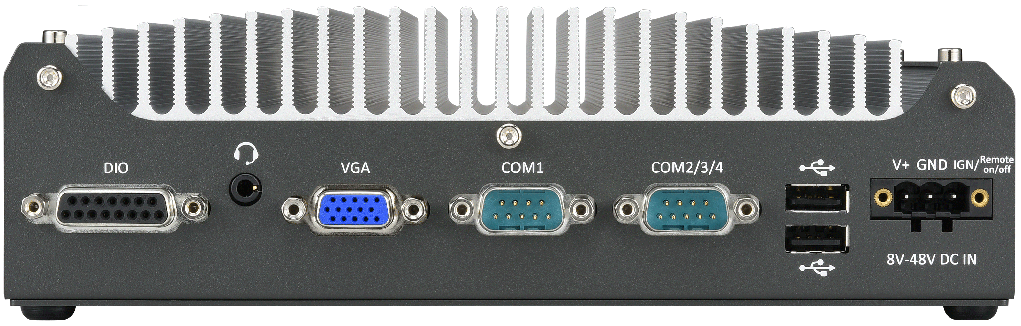 Rugged Embedded: Essentials_Box-PC_GOLUB 9531-IGN | Barebone [4x 2.5GigE, IGN]