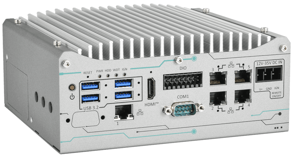 Rugged Embedded: Performance_Box-PC_GOLUB 960 [1x 2.5GigE, 4x GigE ]