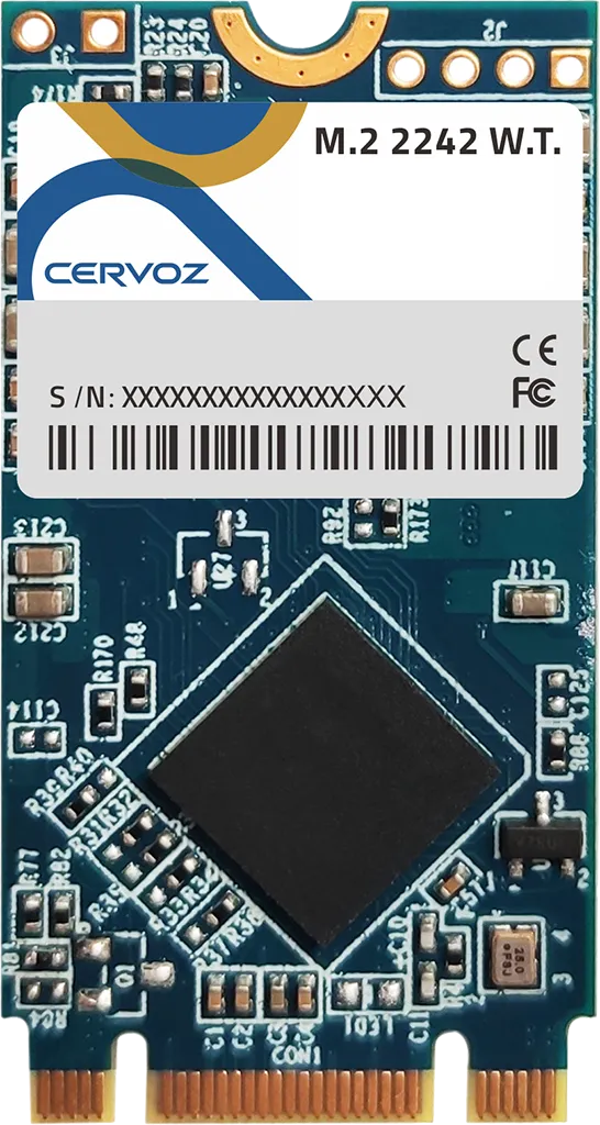 Systemkomponenten & Zubehör_Components_Accessories_M.2 2242 (SATA III) W.T. SSD, TLC [-40°C ~ 85°C] - 256GB