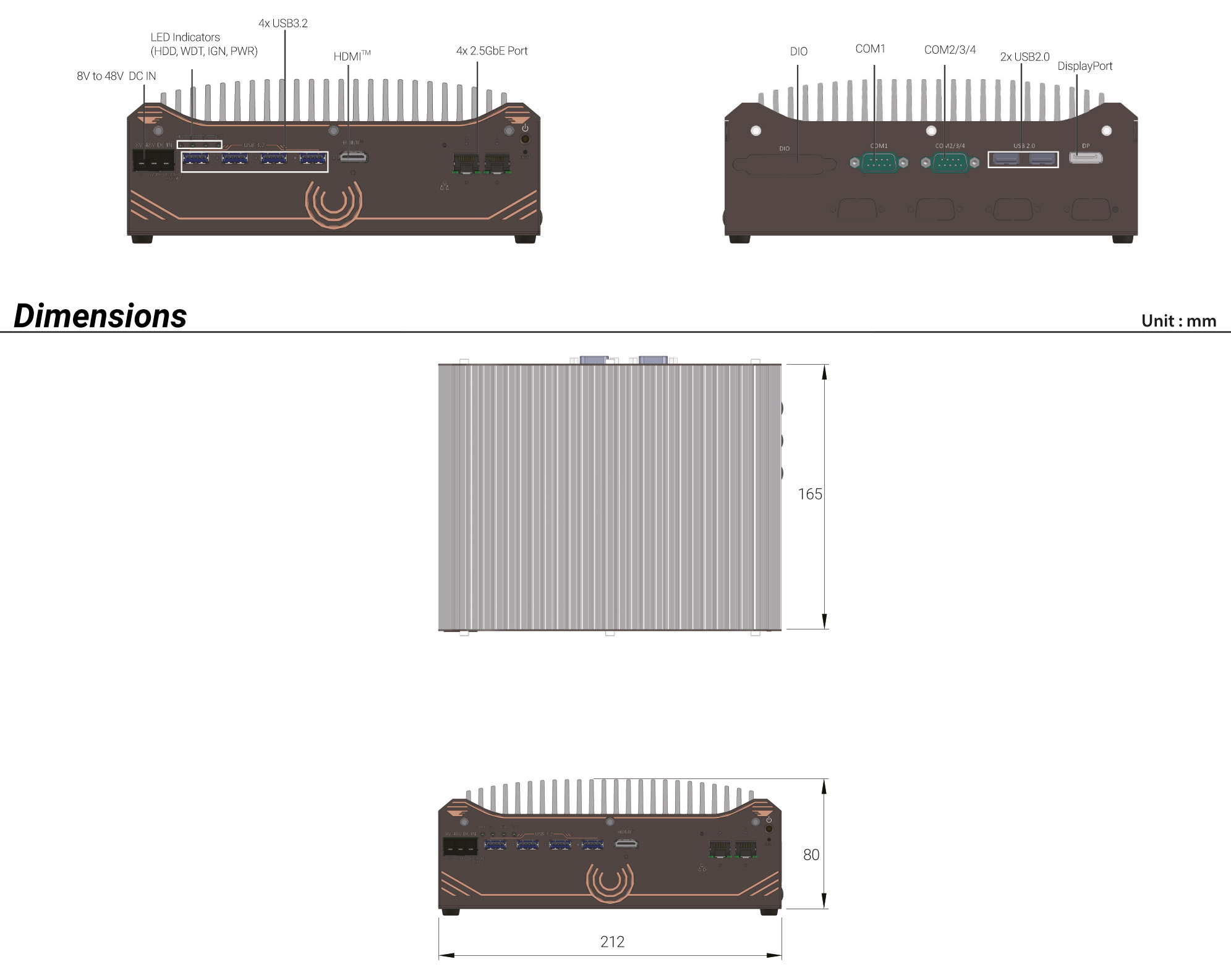 APROtech GmbH_Box-PC_GOLUB 11501 | Barebone [2x 2.5GigE]