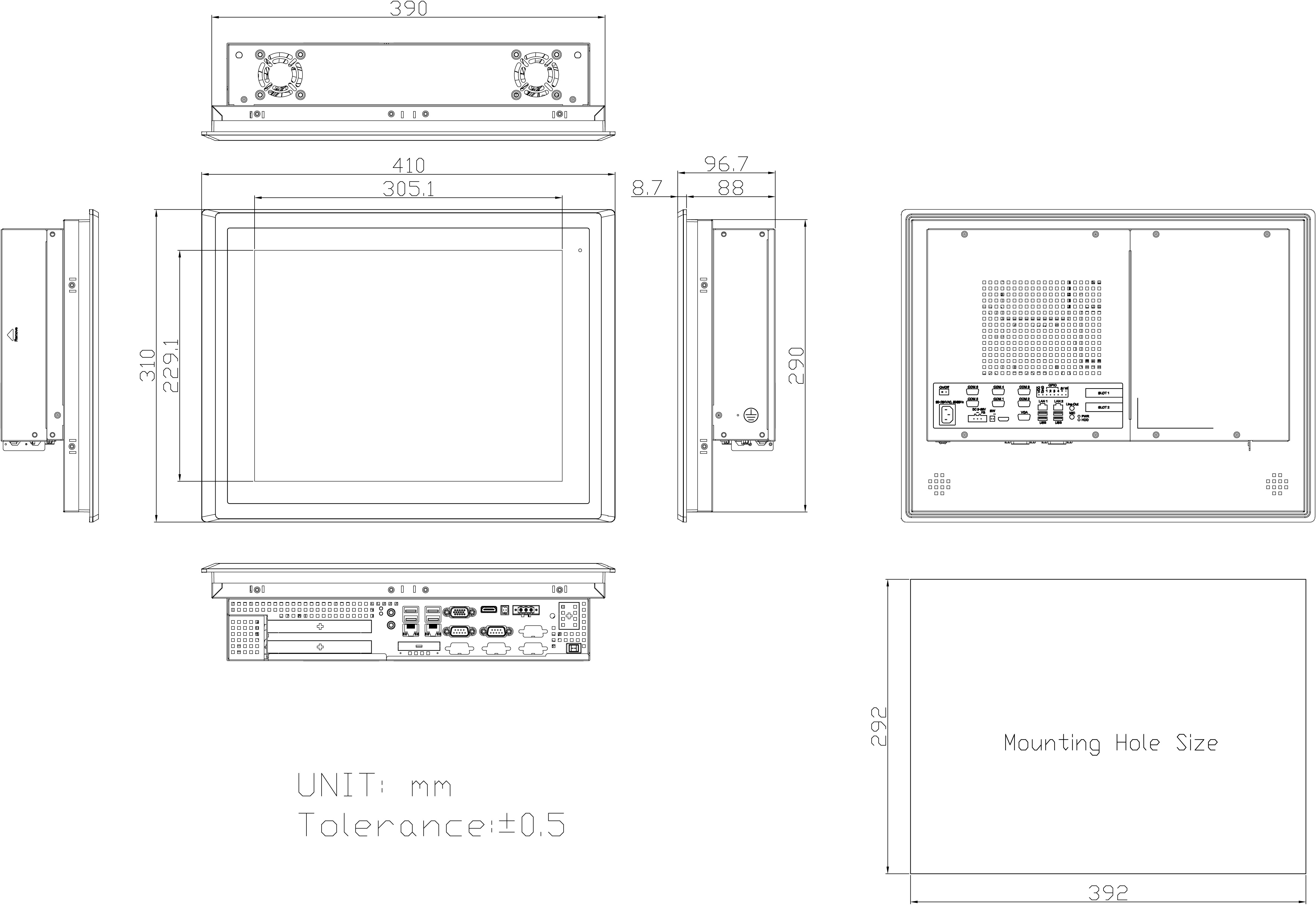 End-of-Life (EOL)_Panel-PC_HAWK AP 15-CK-WT [Aluminium silver, RTW]