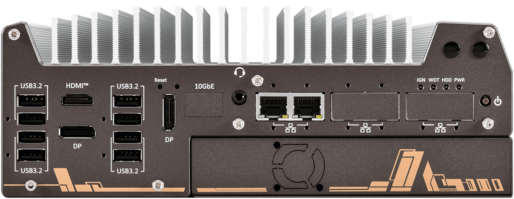 Rugged Embedded: Performance_Box-PC_GOLUB 11002E | Barebone [PCIe, 1x 2.5GigE, 1x GigE]