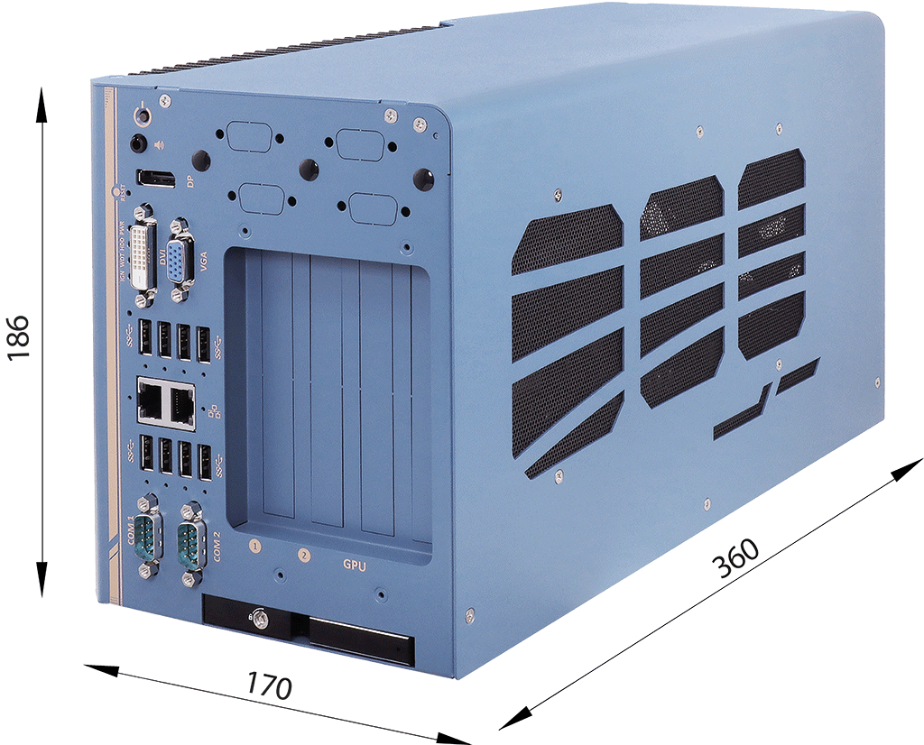 Rugged Embedded: Performance_Box-PC_CamCollect® 8108
