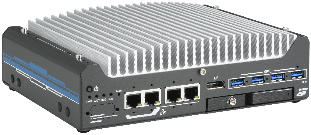 Rugged Embedded: Essentials_Box-PC_GOLUB 9531-IGN | Barebone [4x 2.5GigE, IGN]