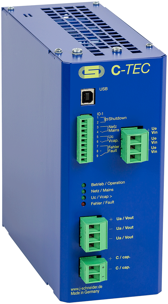 Systemkomponenten & Zubehör_Components_Accessories_USV [DC/DC] - 8kWs [DC IN 24V, DC OUT 24V, 20A] - USB/RS232