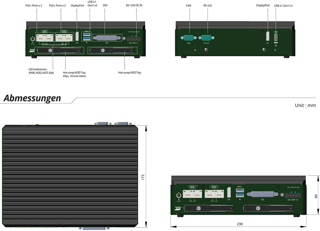 APROtech GmbH_Box-PC_CamCollect® 120S | NVIDIA® Jetson AGX Xavier™
