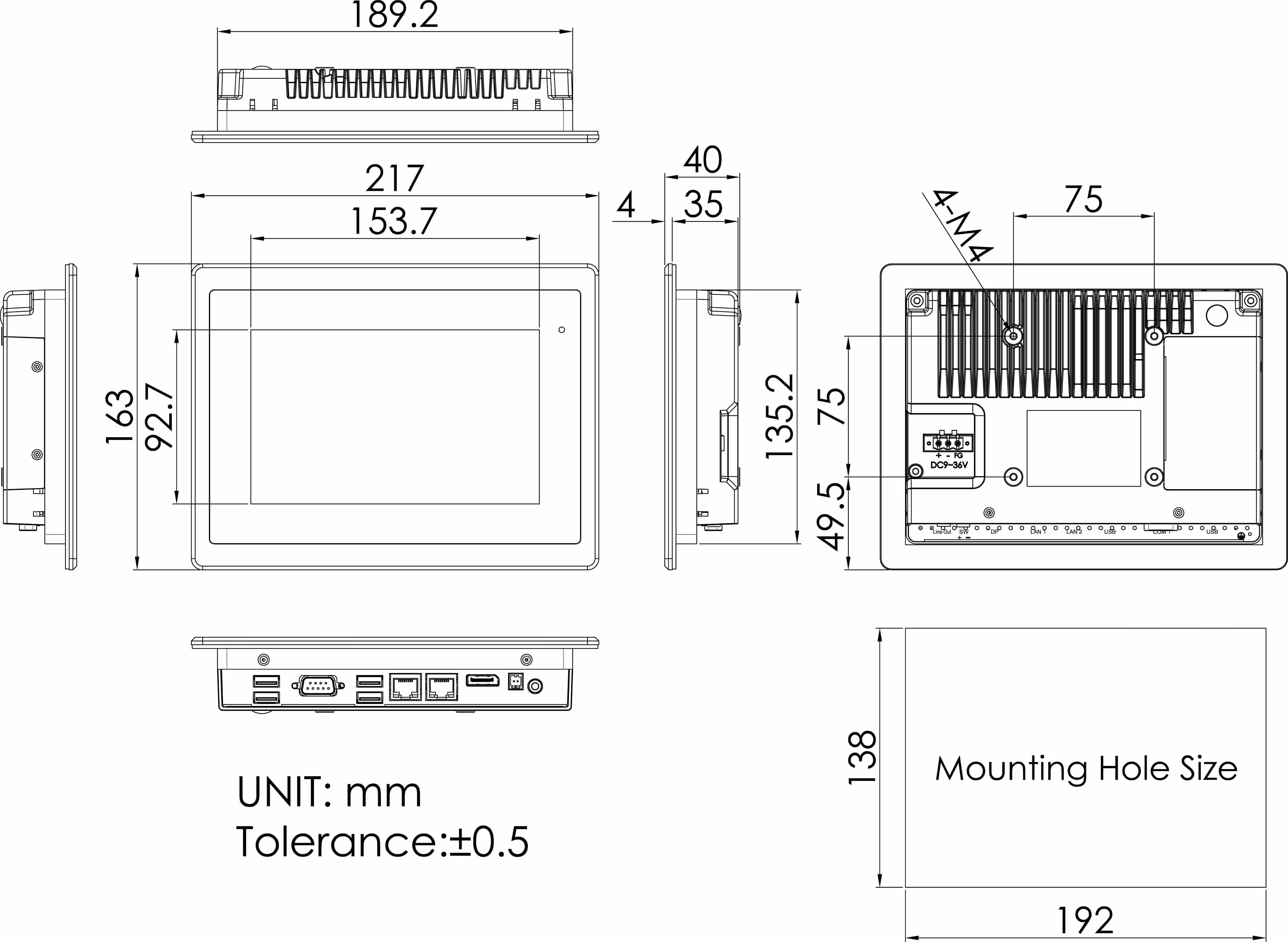 PPCs: Panel Mount_Panel-PC_HAWK AP 7-FEL | Intel® Celeron® J6412 [Stainless Steel 304, RTW]
