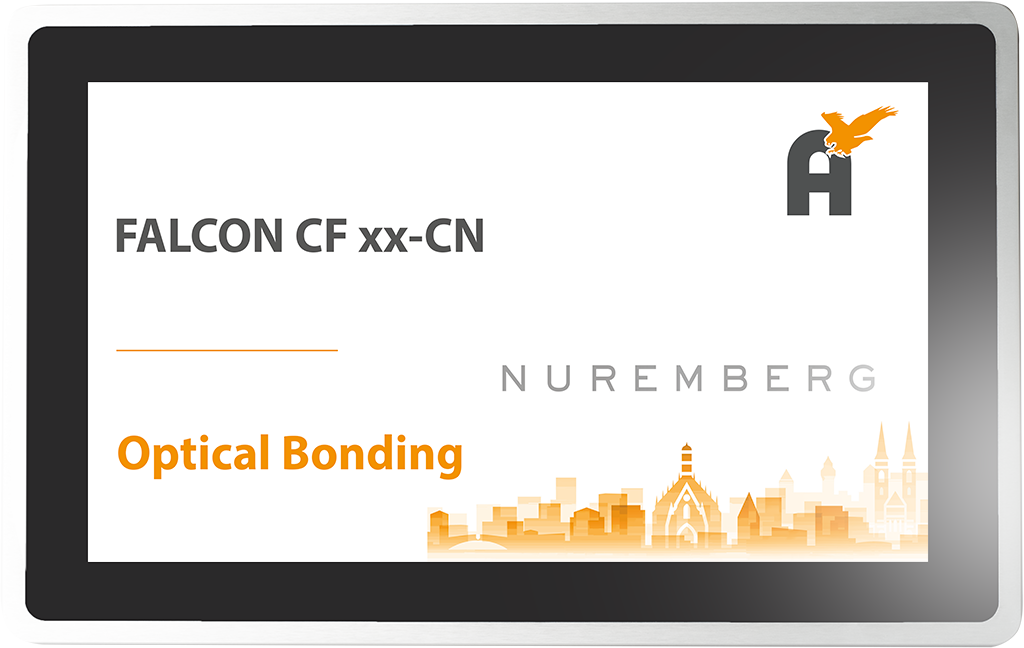 Touch-Monitore: Panel Mount_Touch-Monitor_FALCON CF xx-CN [Optical Bonding]