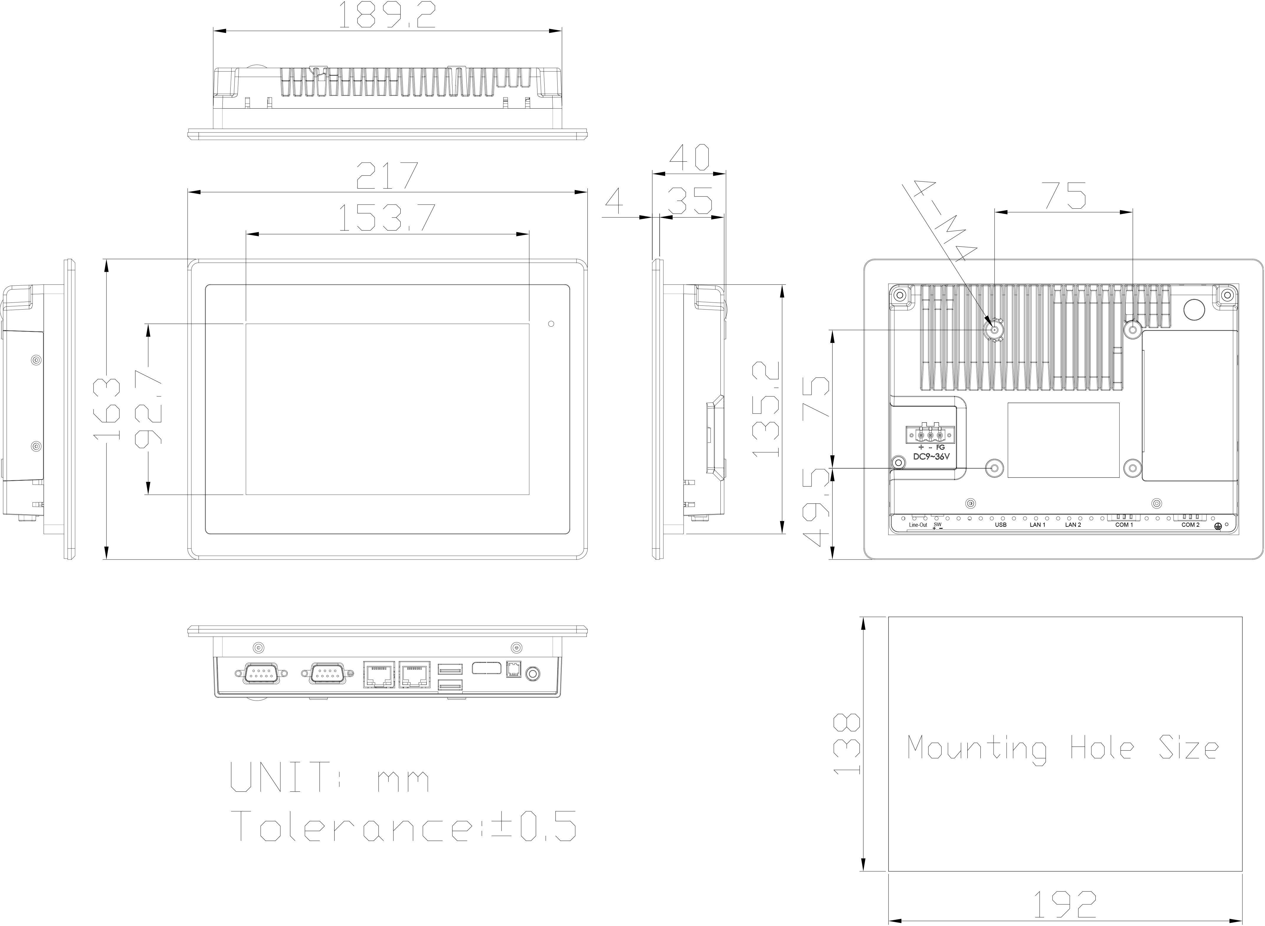End-of-Life (EOL)_Panel-PC_HAWK AP 7-FA | 4GB RAM [Stainless Steel 304, RTW]