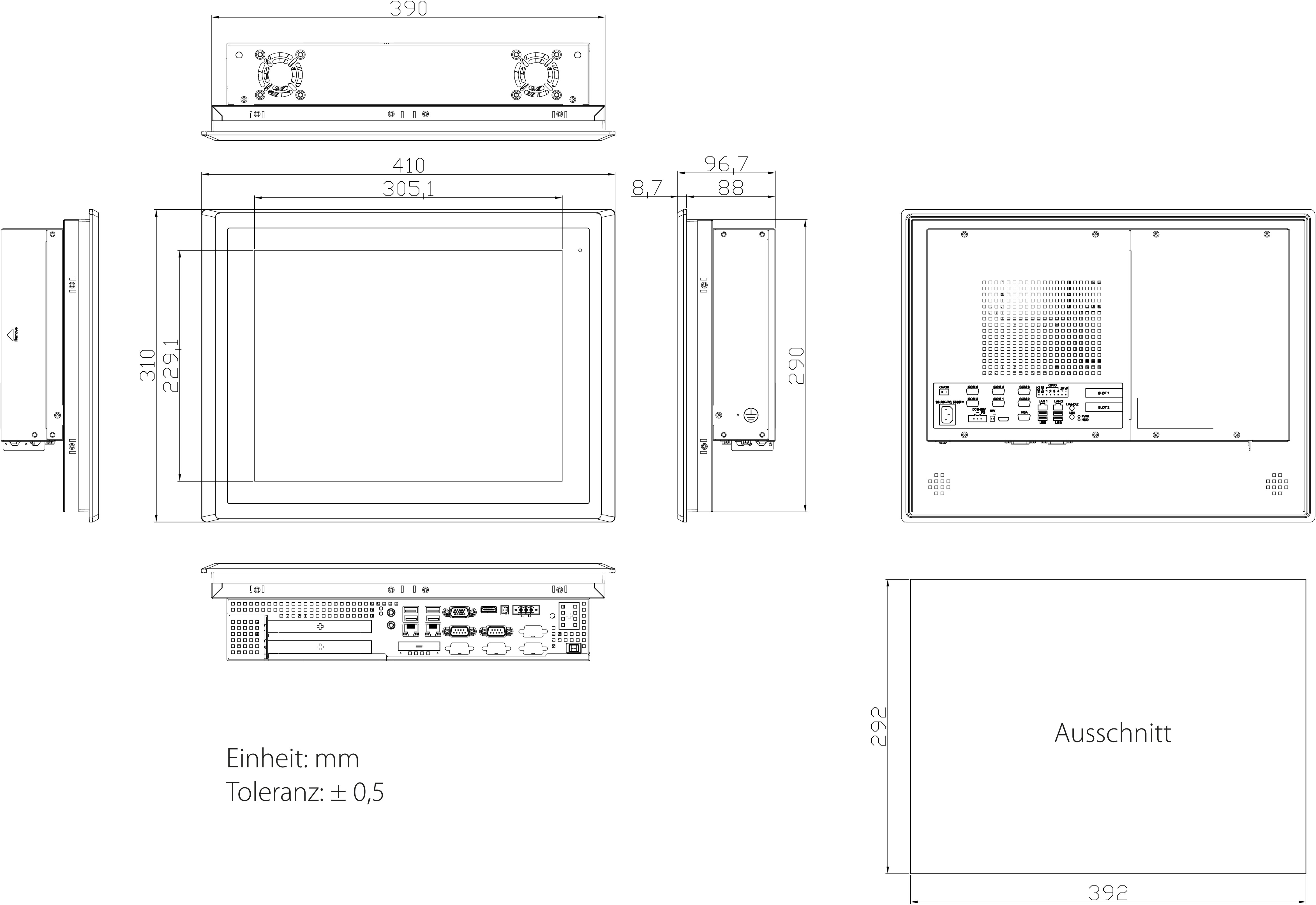 End-of-Life (EOL)_Panel-PC_HAWK AP 15-CK-WT [Aluminium silver, RTW]