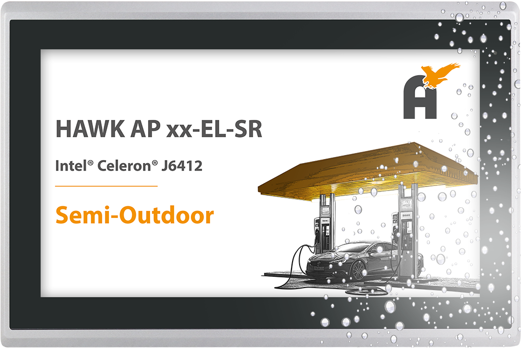 PPCs: Panel Mount_Panel-PC_HAWK AP xx-EL-SR [Semi-Outdoor]