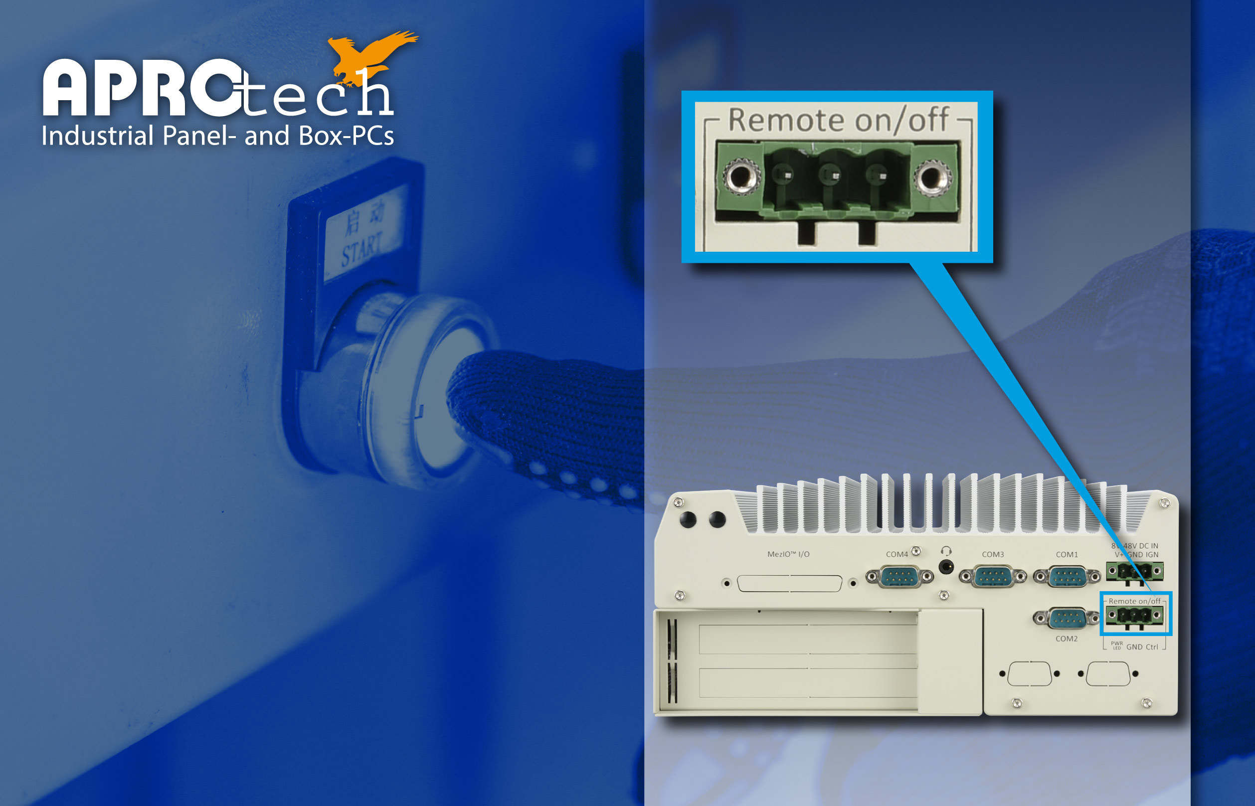 Remote On_Off für Industrie-PC-Systeme