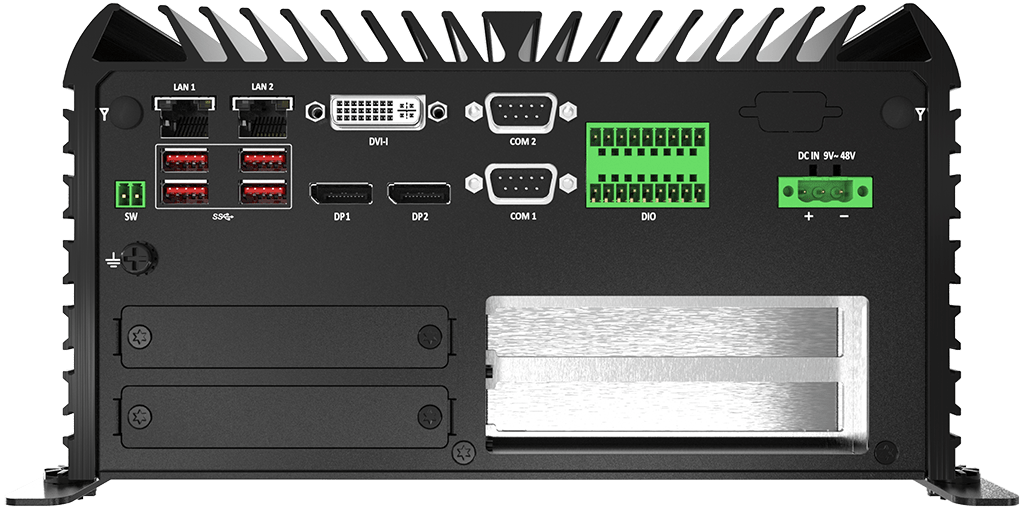 Rugged Embedded: Performance_Box-PC_GOLUB 6122PE | Barebone [2x GigE]