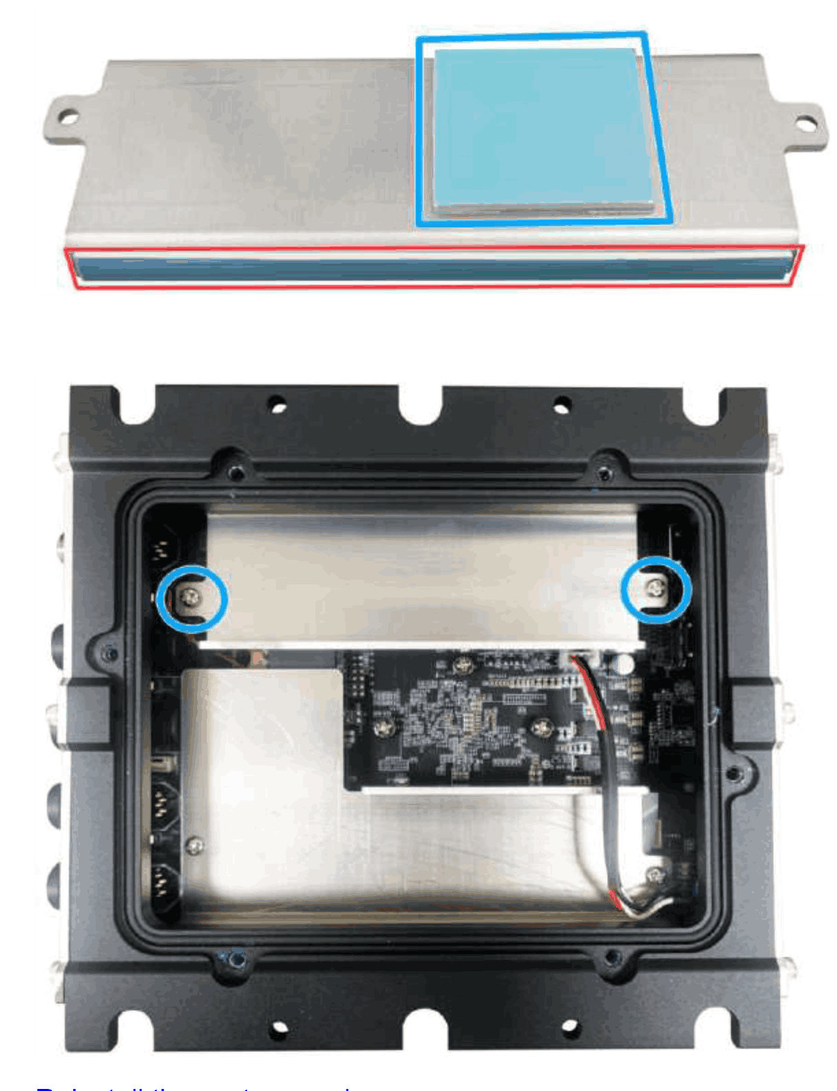 Mini-PCIe thermal bracket kit for CamCollect® 766