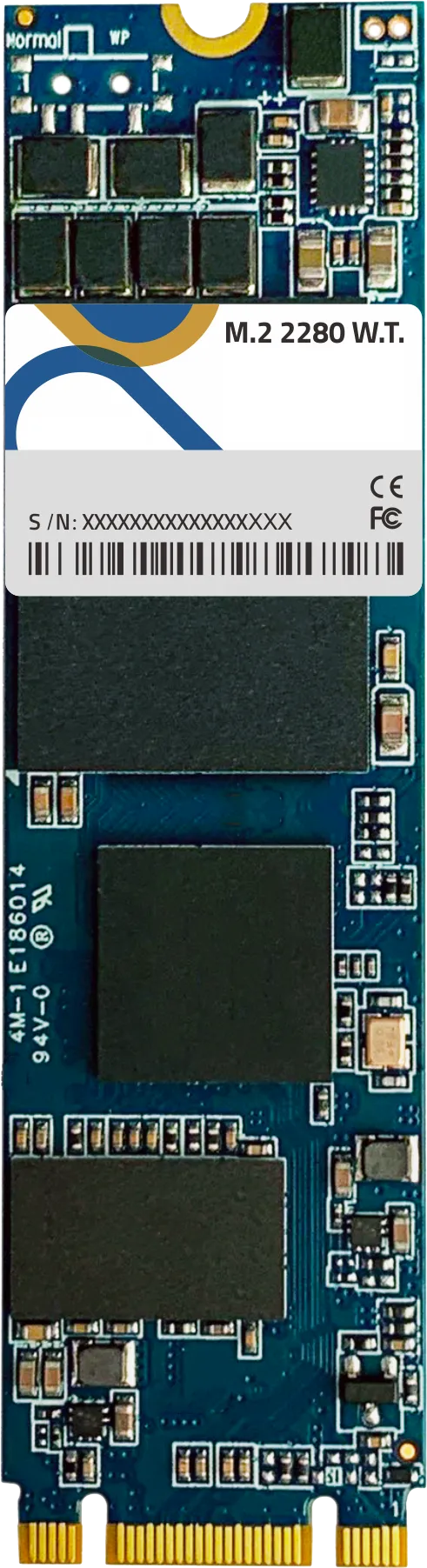 Systemkomponenten [kein Direktverkauf] _Components_Accessories_M.2 2280 (SATA III) W.T. SSD, TLC [-40°C ~ 85°C] - 2TB