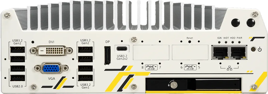 Rugged Embedded: Performance_Box-PC_GOLUB 9104VTC | Barebone [4x PoE+]